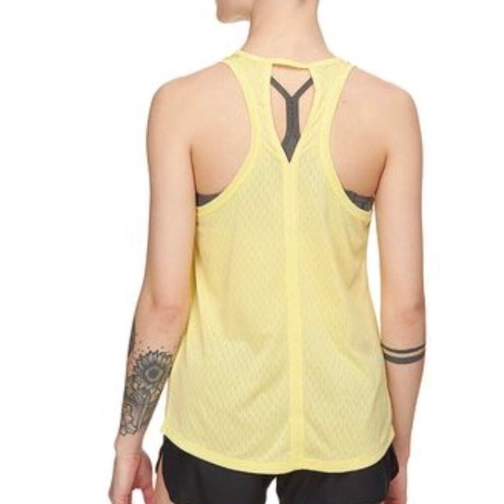 Patagonia Ridge Flow Tank Top Women's Medium Yellow